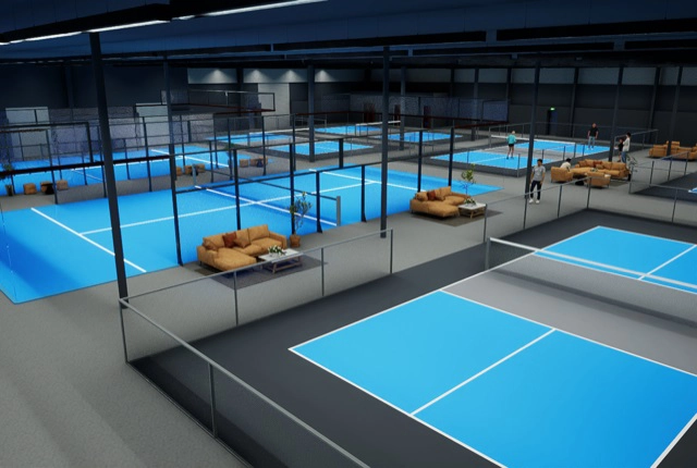 THI CÔNG SÂN PICKLEBALL KẾT HỢP PADEL